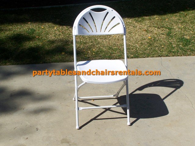 White Folding Party Chair
