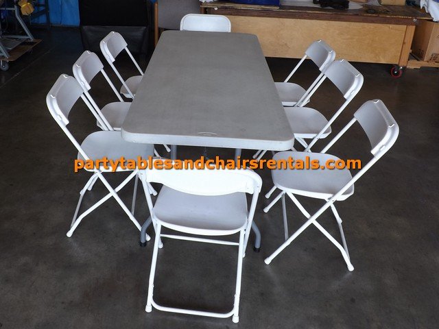 Plastic Folding Party Chairs and Tables