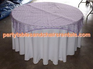 White pink  round folding party table covers for sale