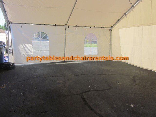 White Party Tent 20x20 (inside)